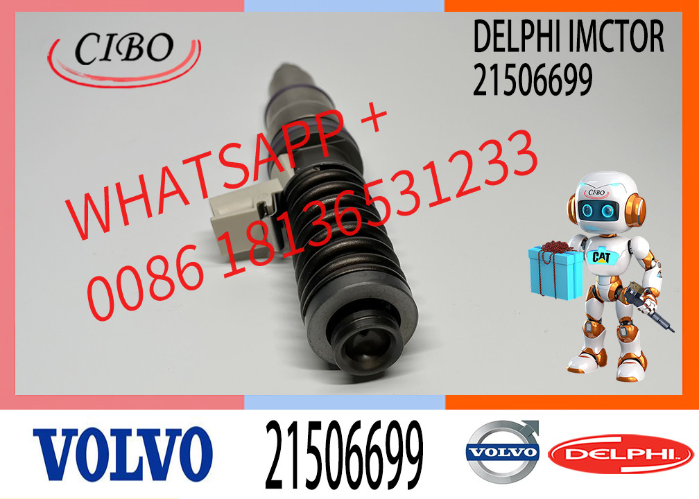 High Performance Diesel Engine Parts 21506699 Electronic Unit Common Rail Fuel Injector BEBE5G17001 For Diesel Engine
