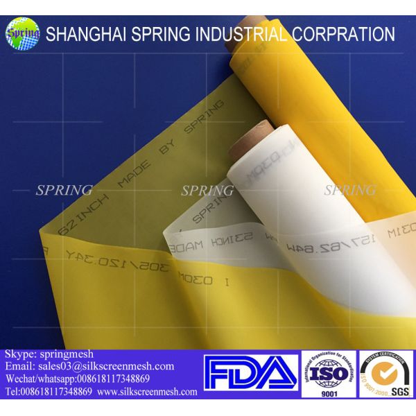 Factory offer polyester filtering mesh(7-165T) 37 micron filter polyester screen mesh