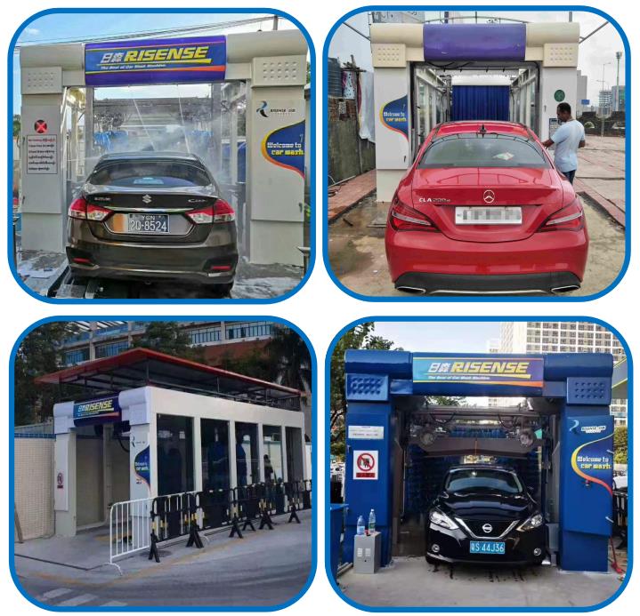 Tunnel Car Wash Washing Time 1'12"/Car Mains Voltage 3PHASE AC380V/50HZ