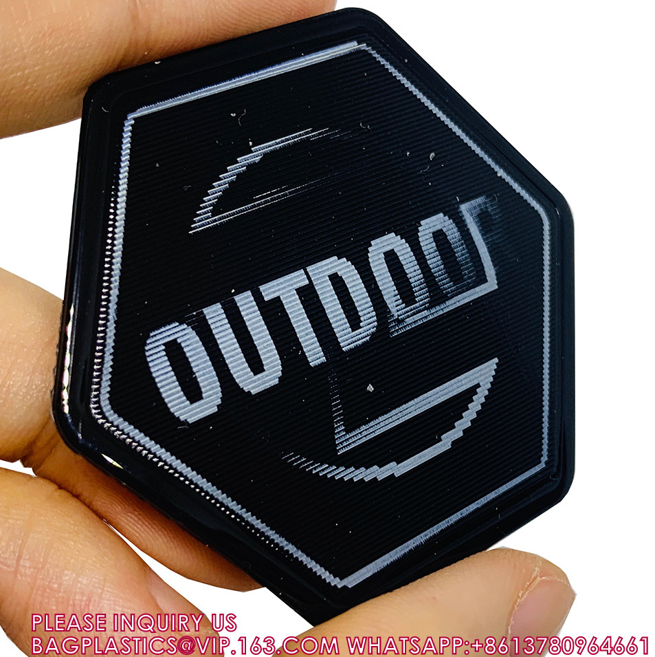 Custom High Definition 3D Lenticular Pictures TPU Plastic Label Card Eco-Friendly TPU 3D Lenticular Patch Lenticular