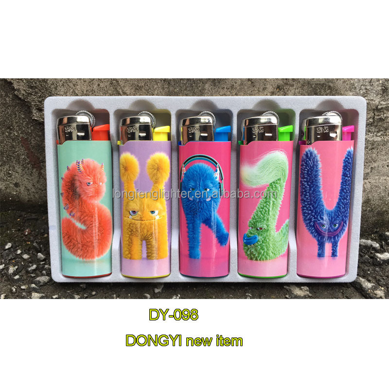 Wholasale Flint Stone Lighter High Quality Classtic Popular Smoking Disposable Flint Cigarette Lighter
