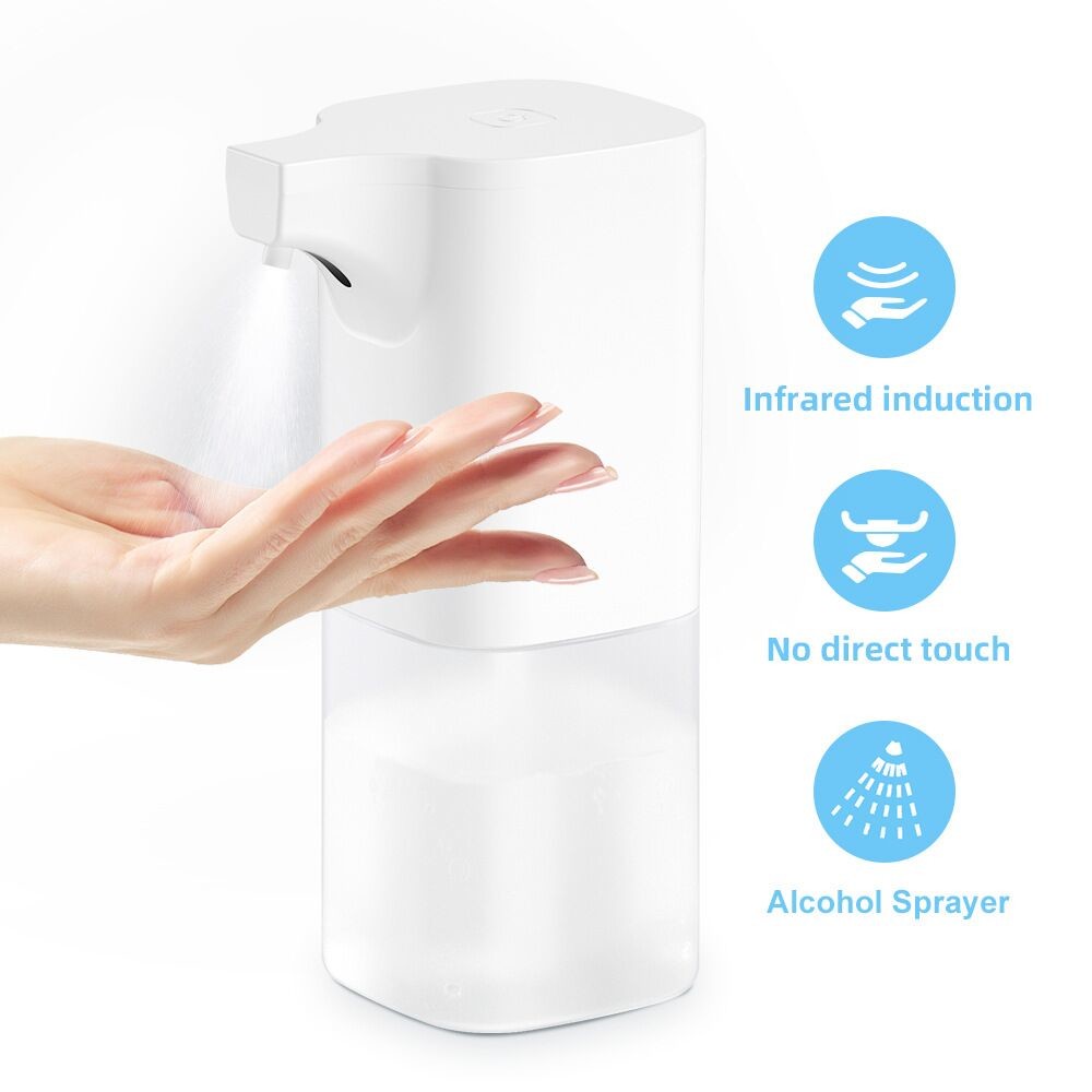 Automatic Touchless Liquid Soap Dispenser Non Contact Induction Foaming Hand Washing Device for Kitchen Bathroom