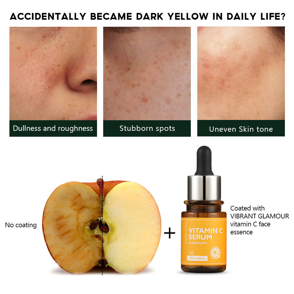 Vitamin C Liquid Face Serum Skin Lightening Serum Face Care Hyaluronic Acid Serum