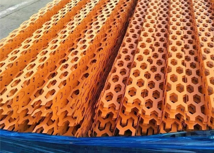 10mm Hexagonal Perforated Aluminum Sheet / Round Perforated Metal Polished