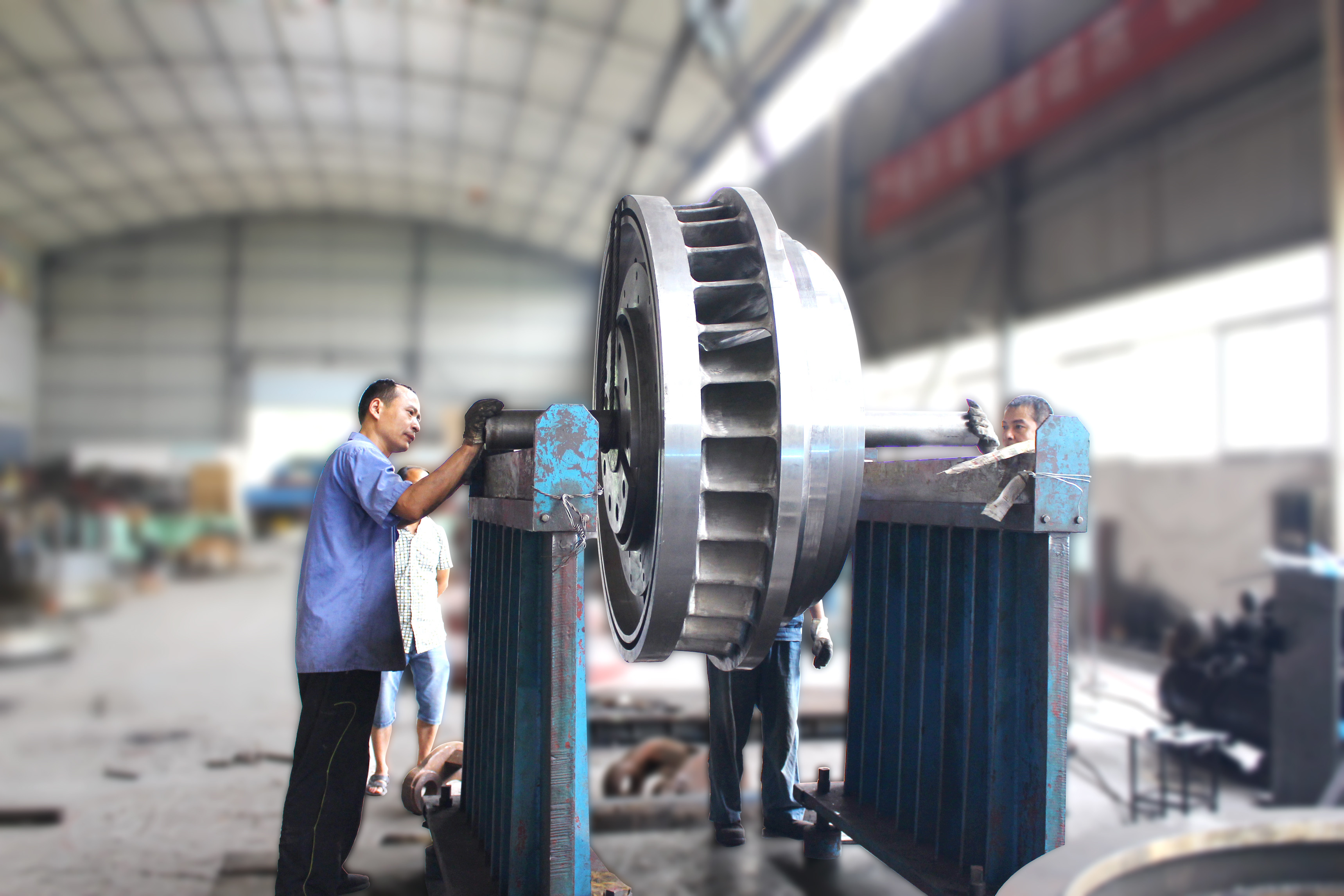 Adjustable / Fixed Blade Angle Water Power Turbine with Customized Blade Height