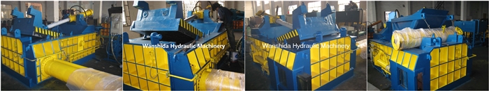 Scrap Metal Baling Press