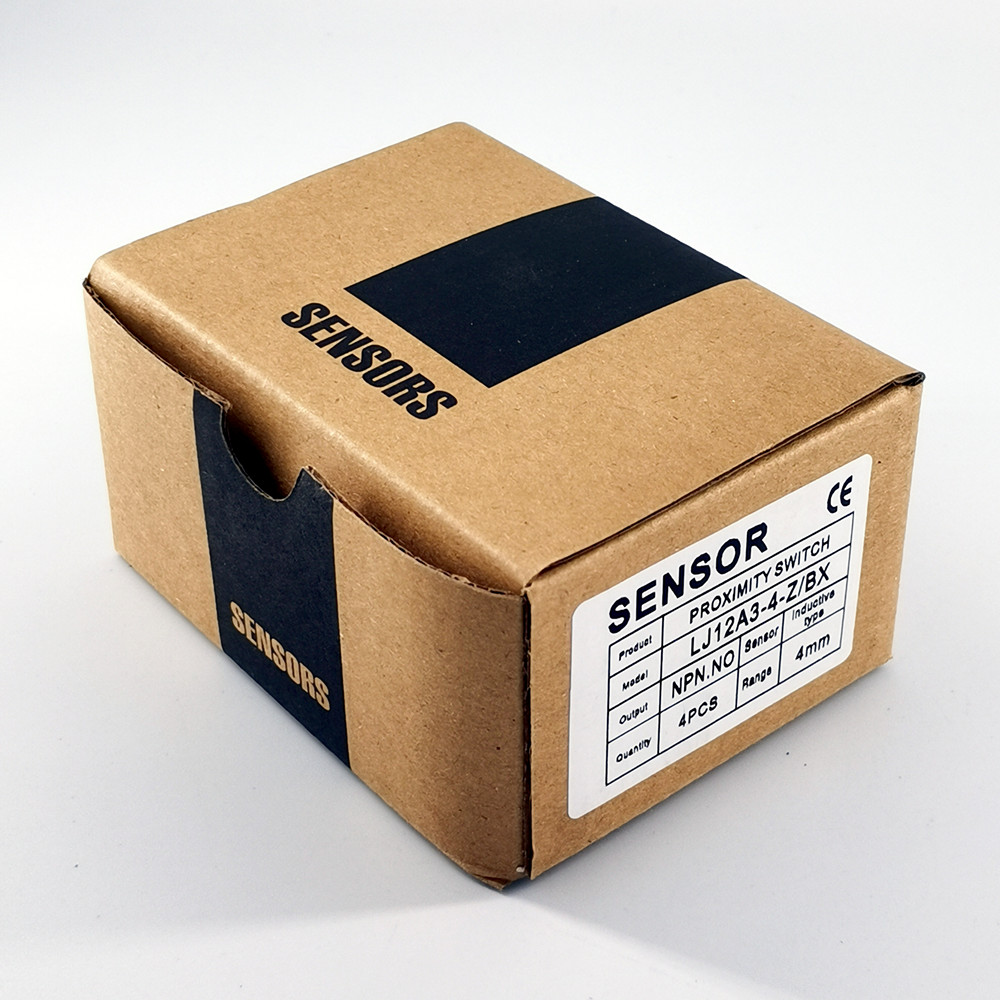 LJ12A3-4-Z/BX M12 3-wire DC NPN NO 4mm detecting distance inductive proximity sensor switch