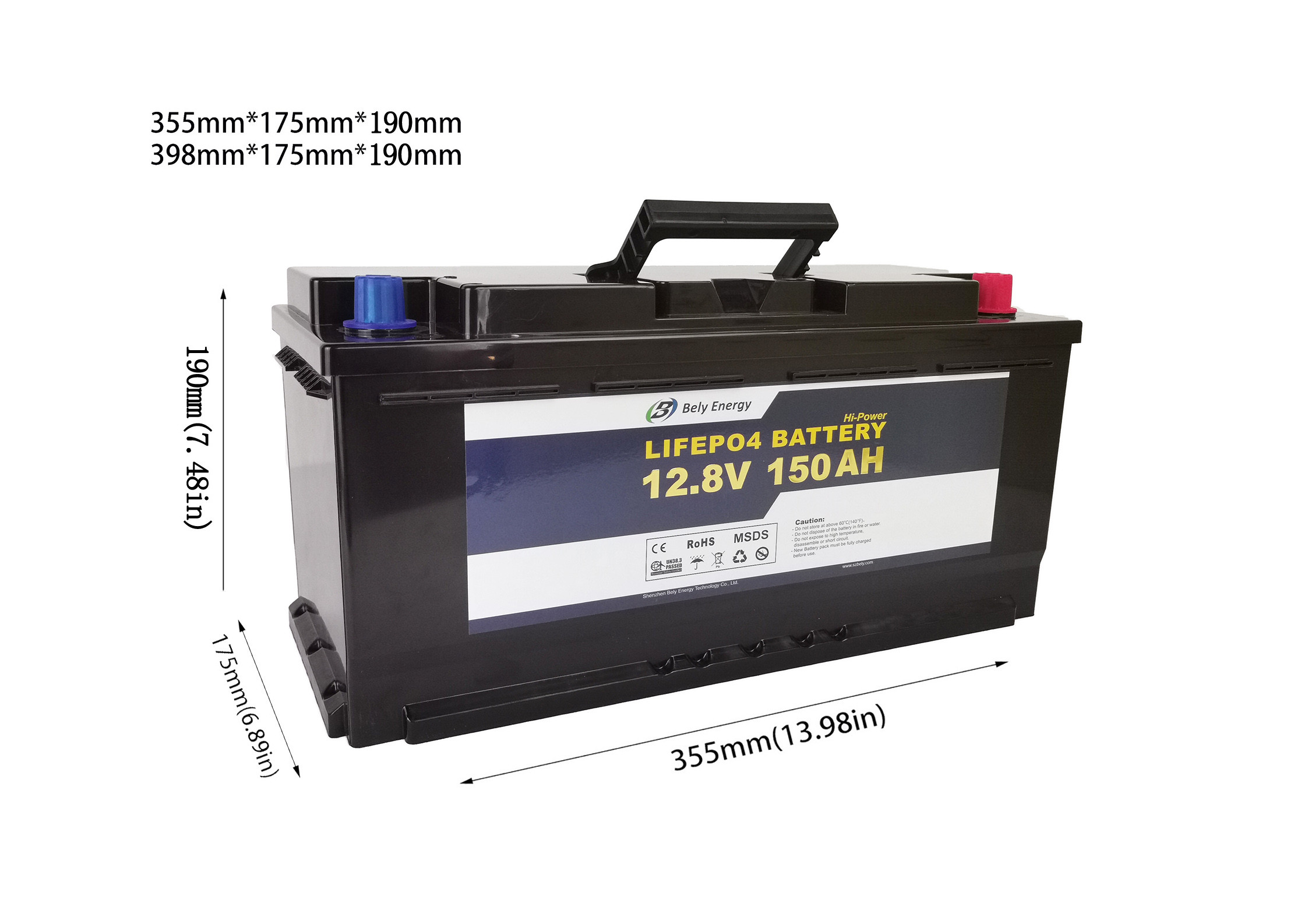 Lithium Iron Phosphate 12V 150ah Low Temperature Lithium Battery