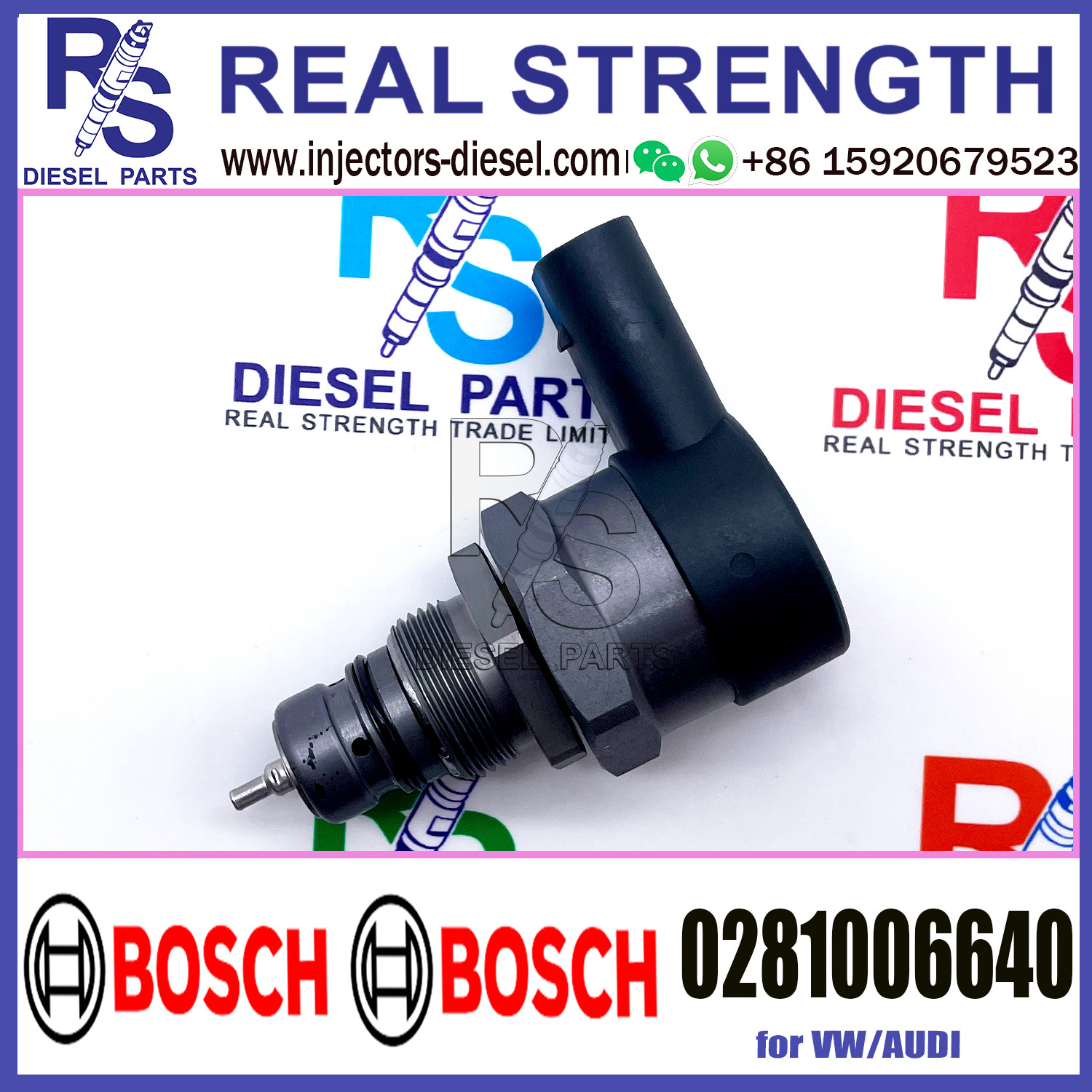 BOSCH Control Valve 0281006640 DRV Regulator Solenoid 0281006640 Applicable to VW/AUDI