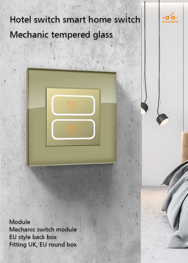 250V AC Electrical Wall Switch , Bronze 3 Gang One Way Switch