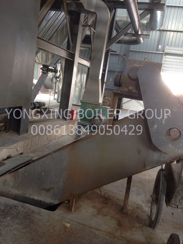 25 Ton Wet Scrapper Conveyor Slag Remover Chain Belt Type GB Steel Material