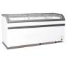 Buy cheap Energy Saving Ice Cream Display Chest Freezer , 828L Curved Glass Door Deep from wholesalers