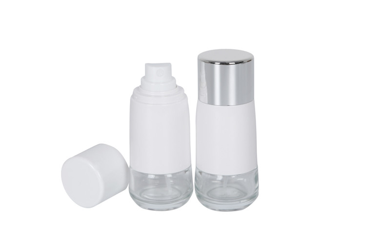 50ml Perfume Sprayer Bottle Glass Cosmetic Makeup Finishing Hydrating