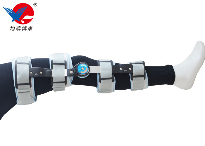 Secure Adjustable Knee Support Brace , Aluminium Alloy Neoprene Knee Brace