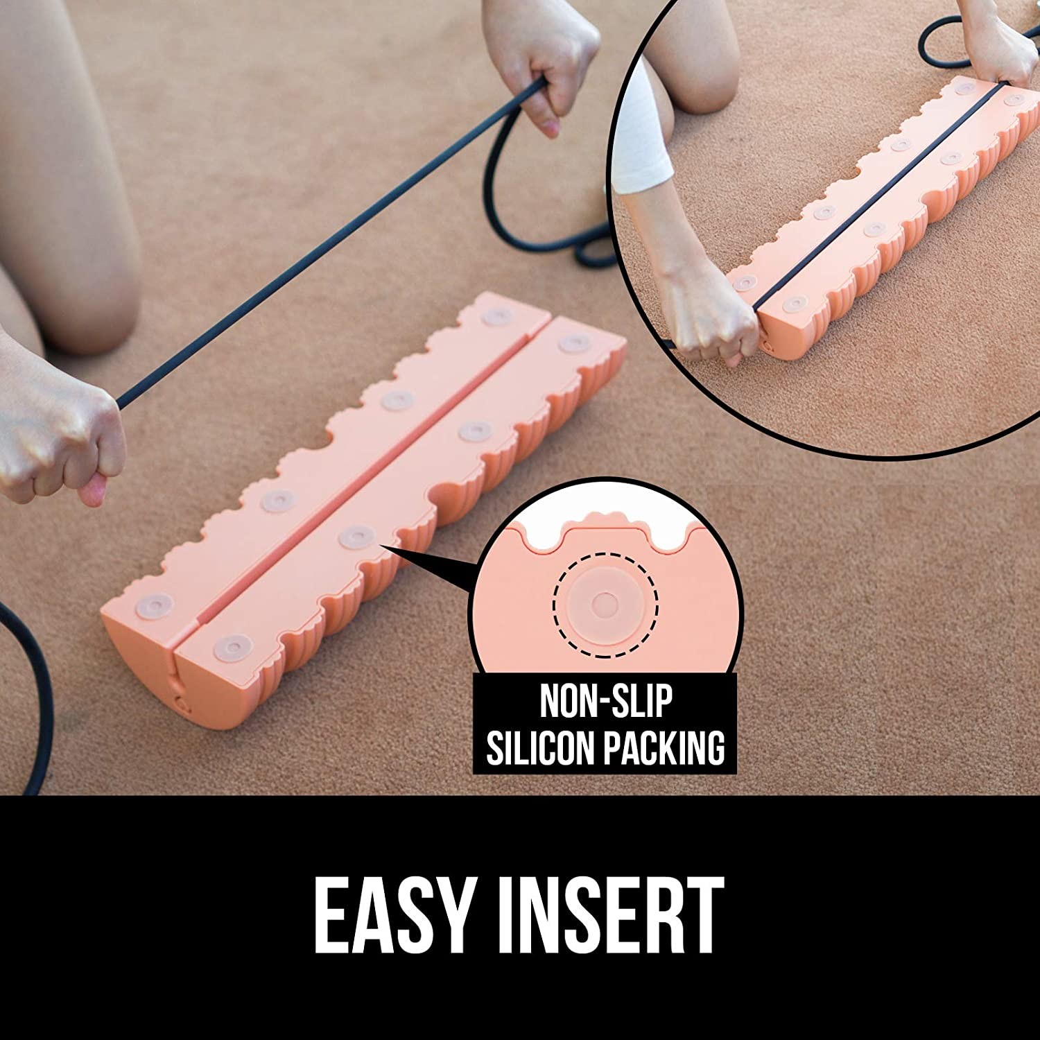 ABS 43cm back pilates roller foam ergonomic structure for muscle relaxation
