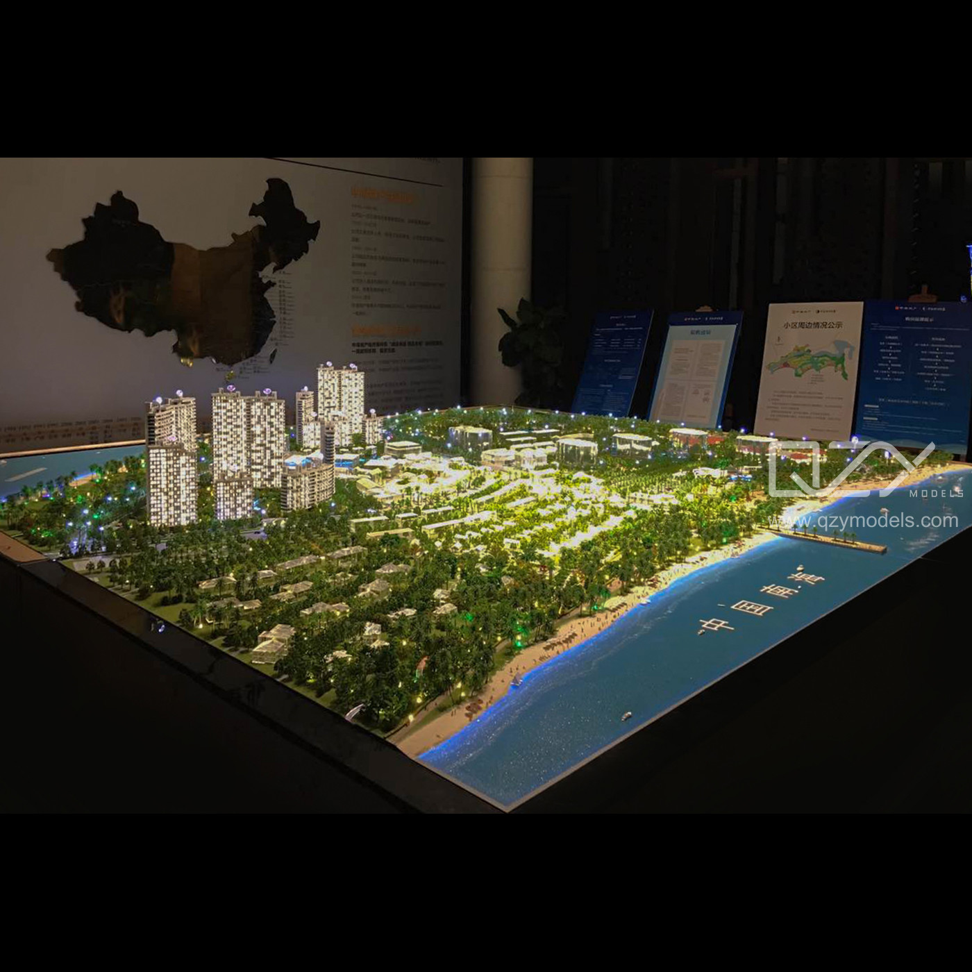 Urban Conceptual Architectural Physical Model 1/300 Villa ODM