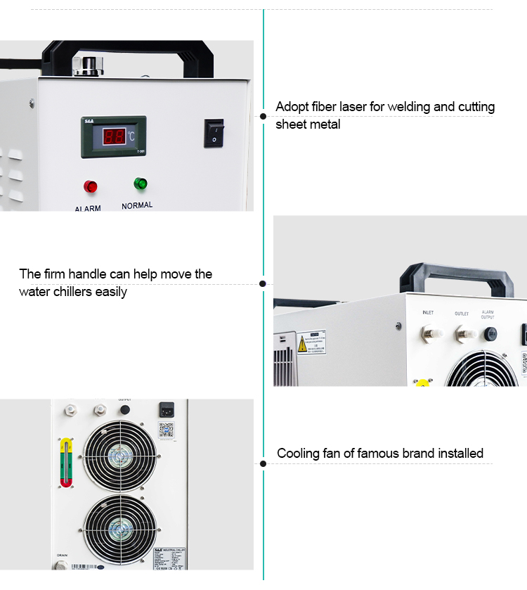 Laser Tube Cooling Made Easy with Industrial Water Chiller CW-5200 and Online Support