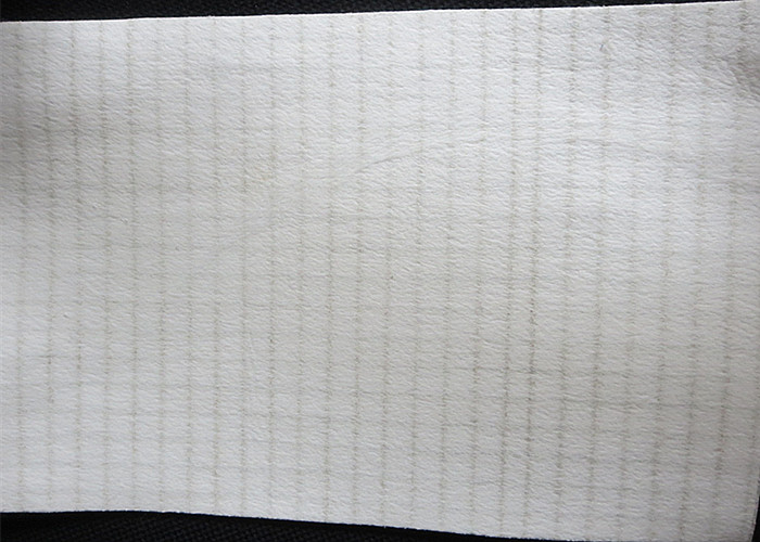 Anti Static Polyester Filter Fabric Roll , Non-Toxic Needle Filter Fabric Air / Dust Filtration