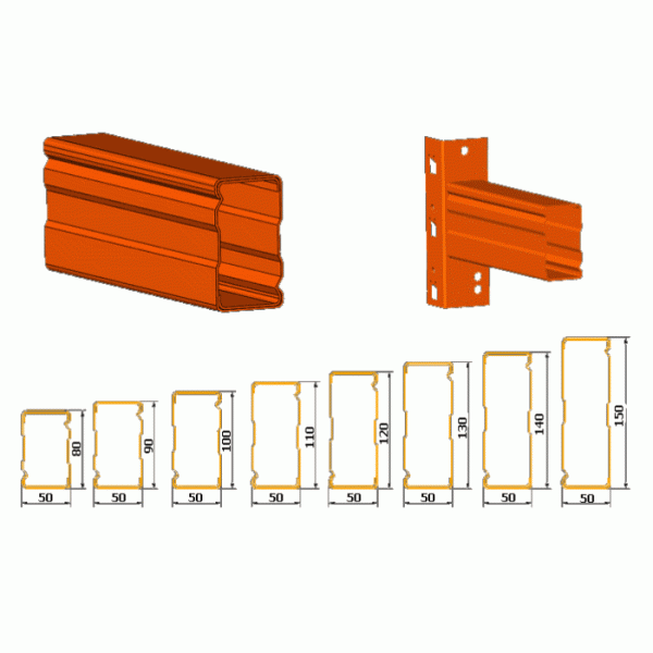 Automatically Racking Box Beam Roll Forming Machine Locking Box Beam Machine