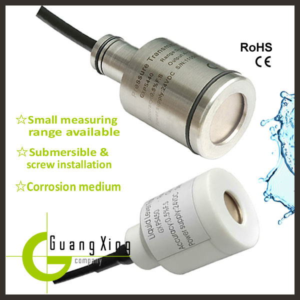 Waterproof High Temperature Ultrasonic Transducer 0.25% 0.5% 1.0% Accuracy
