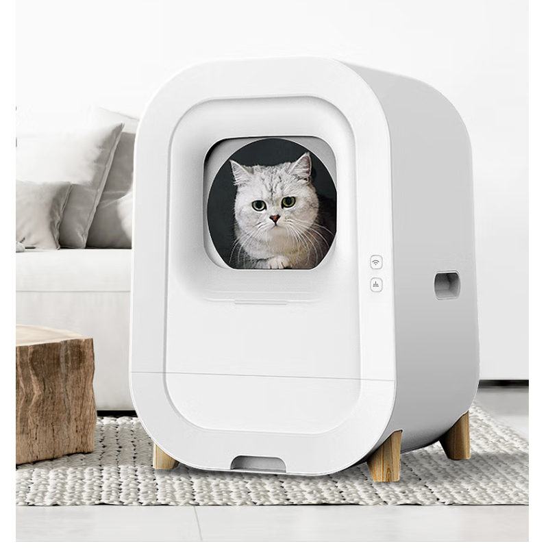 Cat Litter Box Large Automatic Self Cleaning Box with APP Control and Customized Color