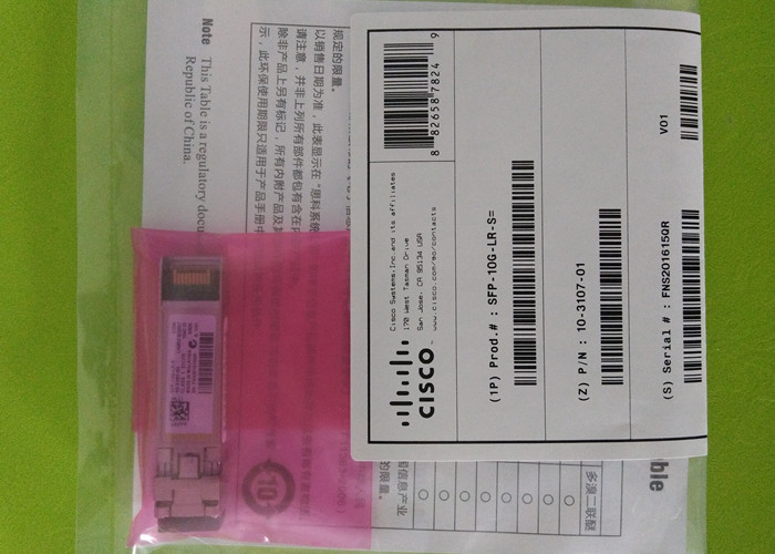 SFP-10G-LR-S Optical Fiber Module 1310nm 10km 10G 1 year warranty