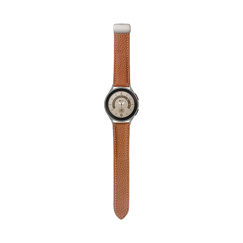 20mm Leather Watch Strap Replacement for SamSung GaLaxy Watch 4 Wrist Band Gift Accessory