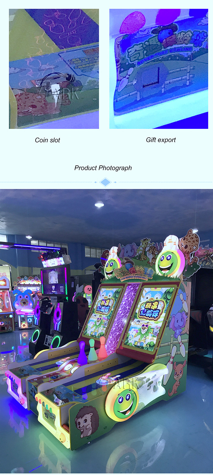 42 Inch Screen Amusement Game Machines / Indoor Double Fight Adventure Arcade Cricket Bowling Machine