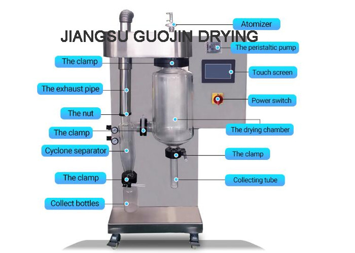 Mini Egg Milk Powder Making Machine Atomizer Centrifugal Lab Spray Dryer