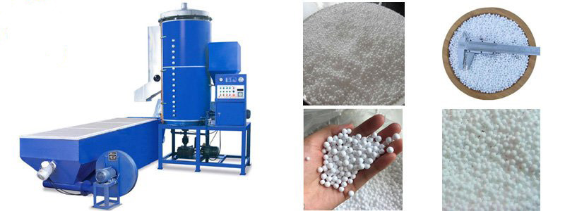 Automated EPS Polystyrene Foam Batch Pre Foaming Machine
