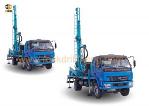 Buy cheap Hard Rock DTH Drilling Water Well Drilling Equipment Rig Mounted On 4 X 2 Truck product