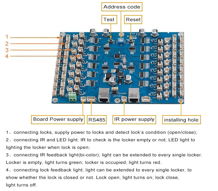 100mA Electronic Relay Board , 24V Pcb Circuit Board