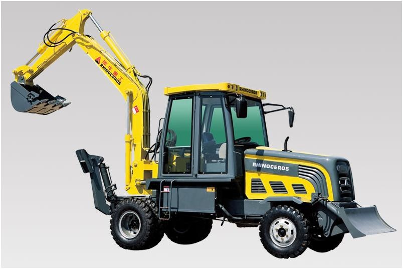 High Strength 12ton Long Reach Excavator , Bucket Wheel Excavator