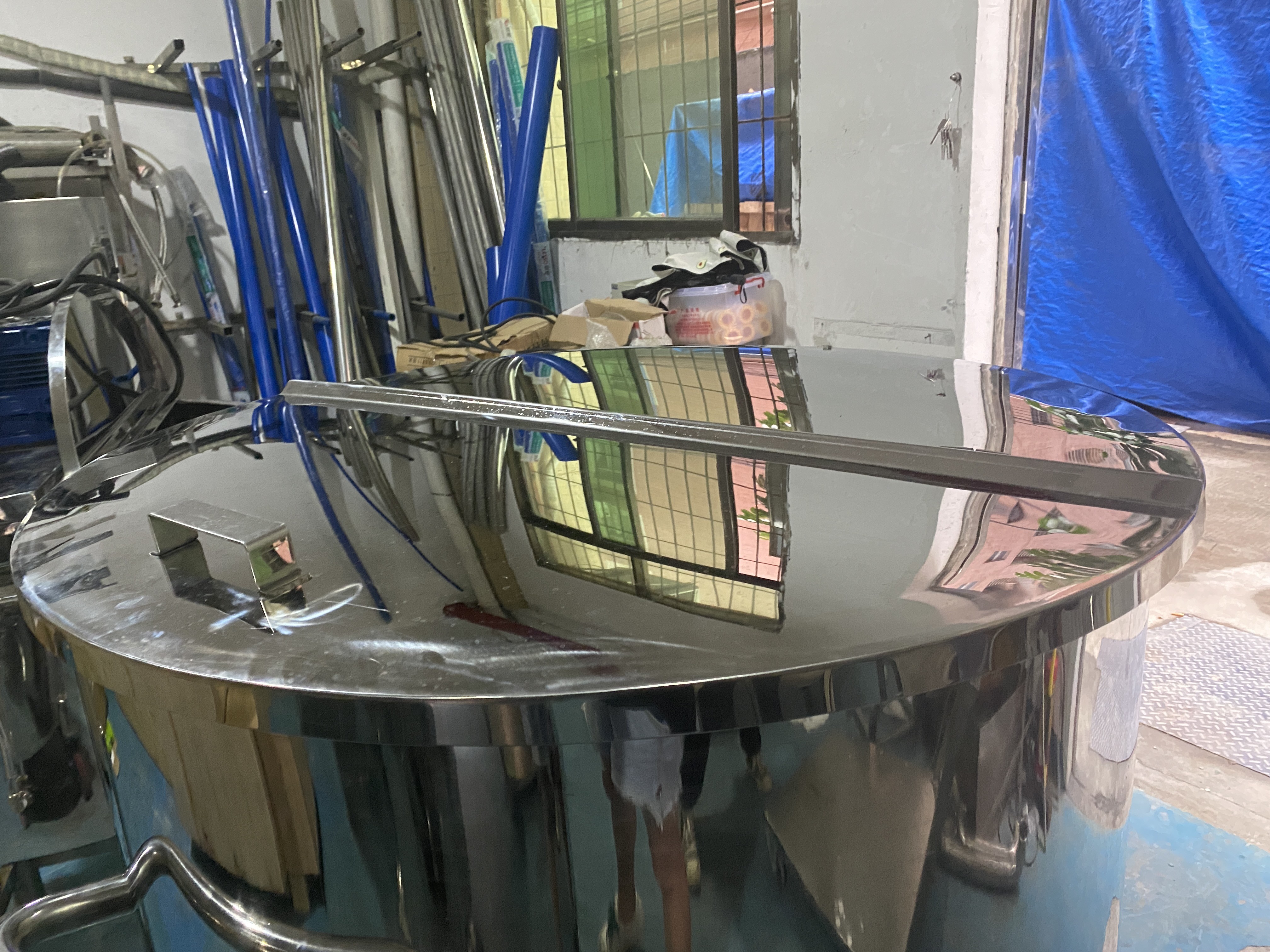 Factory Custom Made Stainless Steel 100-100000 liter Water Storage Tank Honey Milk Chemical alcohol Liquid Storage tank