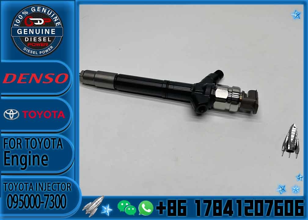 095000-7300 for Toyota Auris 2.0 d Nozzle Injector Assembly 095000 7300 Common Rail Injector 0950007300