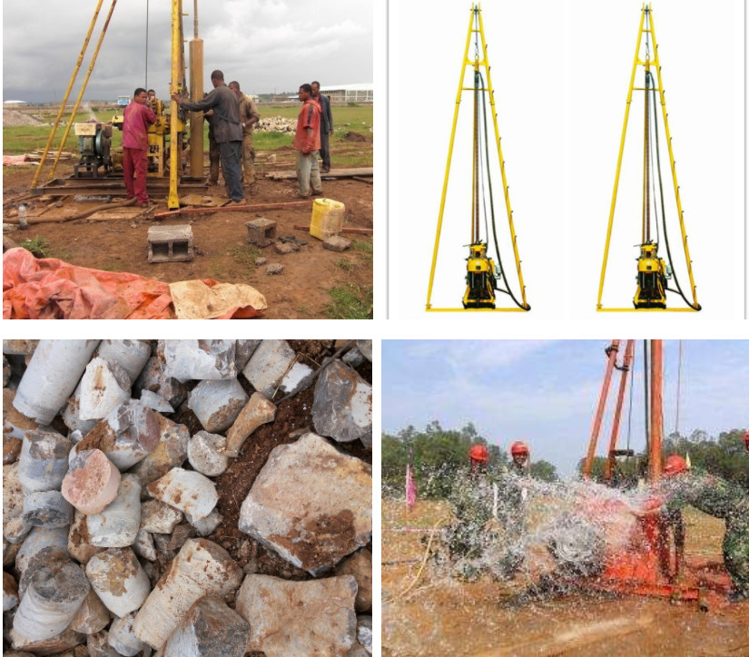 300 Meters Soil Test Drilling Machine Mining For Exploration Borehole GY200