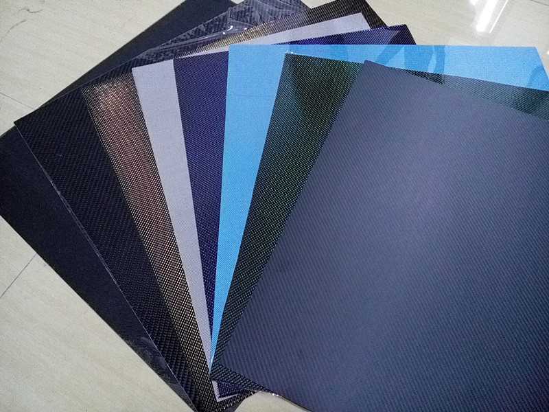 High Performance Colourful 3K Weave Carbon Fiber Plate