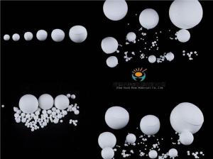 Buy cheap Hardness 9 Inert Alumina Porcelain Balls Uses Grinding And Polishing Material product