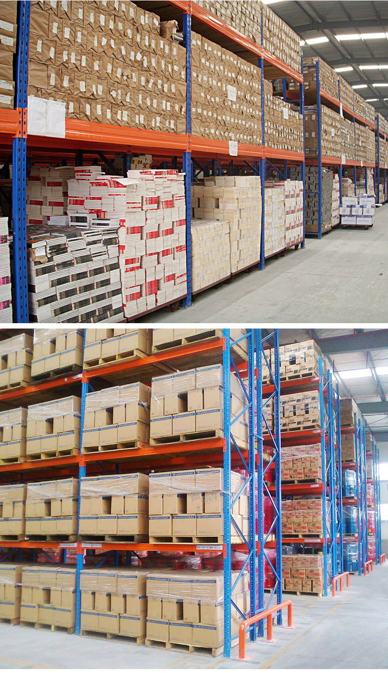 Warehouse Storage Heavy Duty Pallet Rack US Teardrop Pallet Racking System
