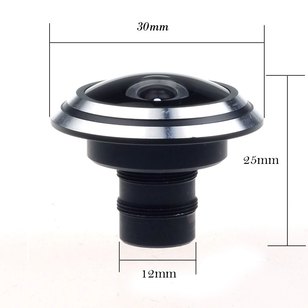 High Quality Profession Door Cam lens Hd 1.78mm Wide Angle Big Fisheye Lens Around 170 Degrees Camera Lens M12 Cctv Lens
