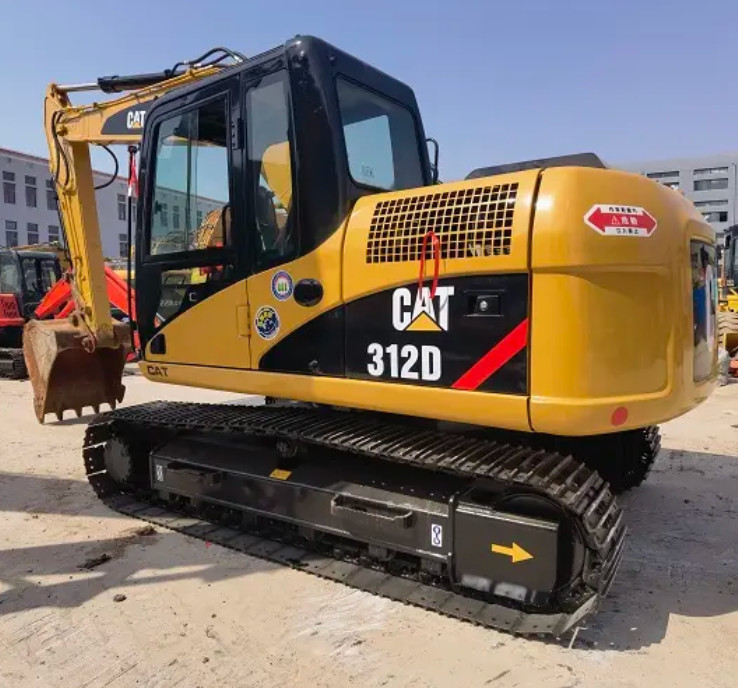 2020-2024 12 Ton Used Caterpillar 312D Crawler Excavator for Construction Digger