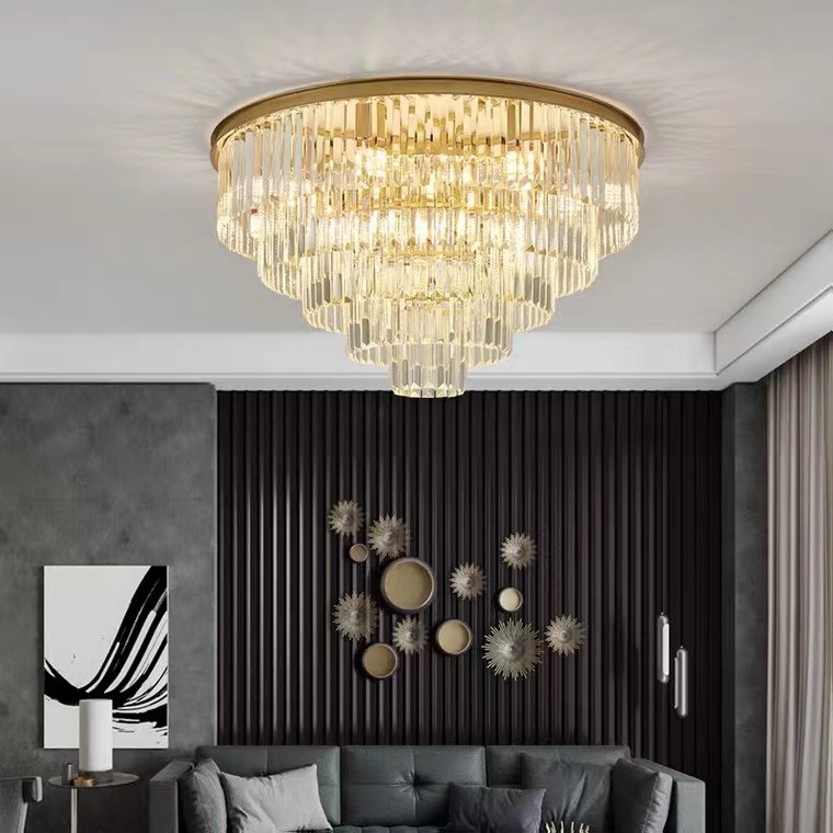 Decorating Ceiling Lights Led Fixtures Modern Home Bedroom K9 Crystal Ceiling Lamp