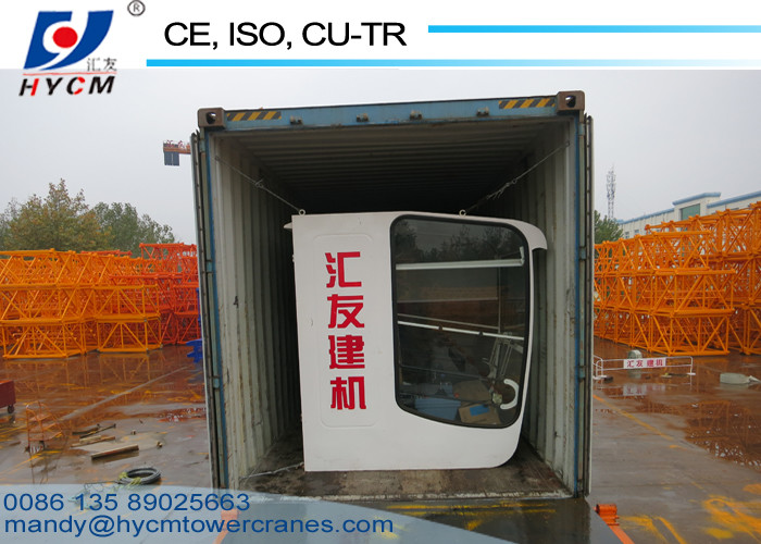 Popular Type QTZ5513/6010 Construction Tower Crane 1.6*3m Mast 8ton Hammernead Tower Crane