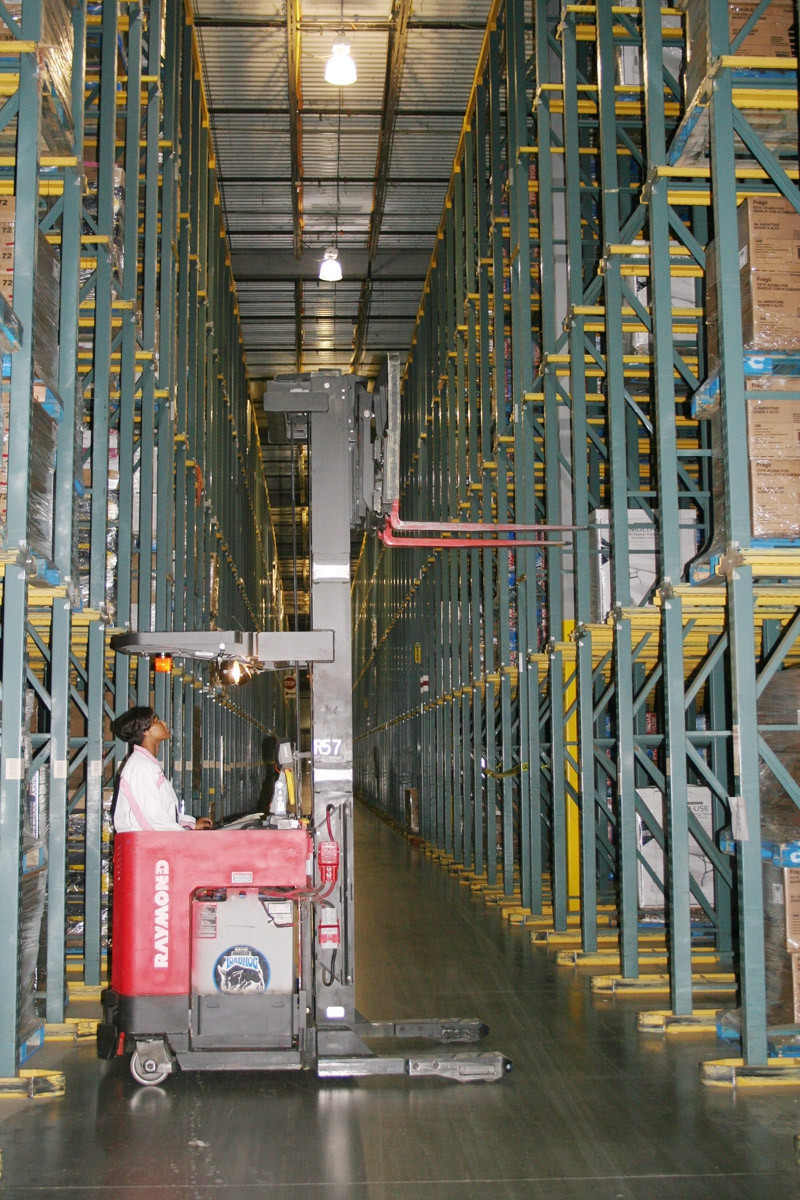Heavy Duty Warehouse Metal Storage Drive In Pallet Rack