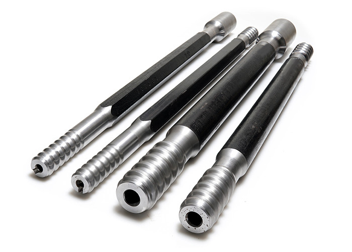 Extension Drifter Speed MF Threaded Drill Steel Rod T38 T45 T51 For Quarrying Tunnel And Mining Drilling