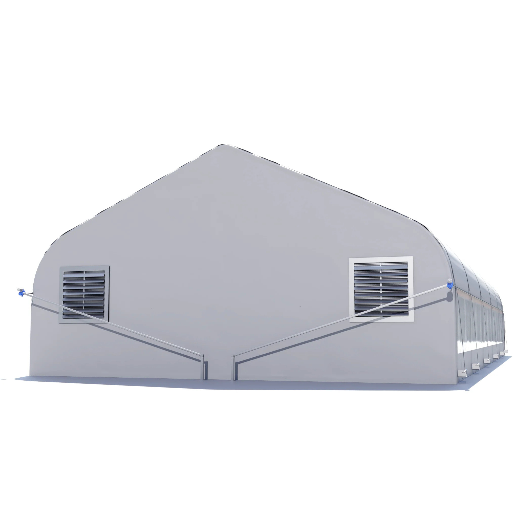 Medical Planting Exterior Light Deprivation Greenhouse Height 2.8m-3m