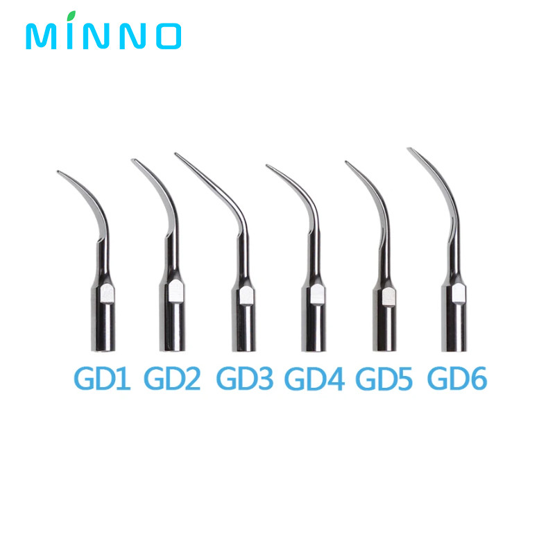 5pcs Ultrasonic Scaler Tip SATELEC Woodpekcer Ultrasonic Tips Endodontics