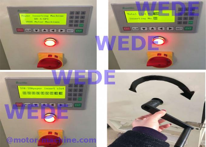 inslot stator paper insertion machine