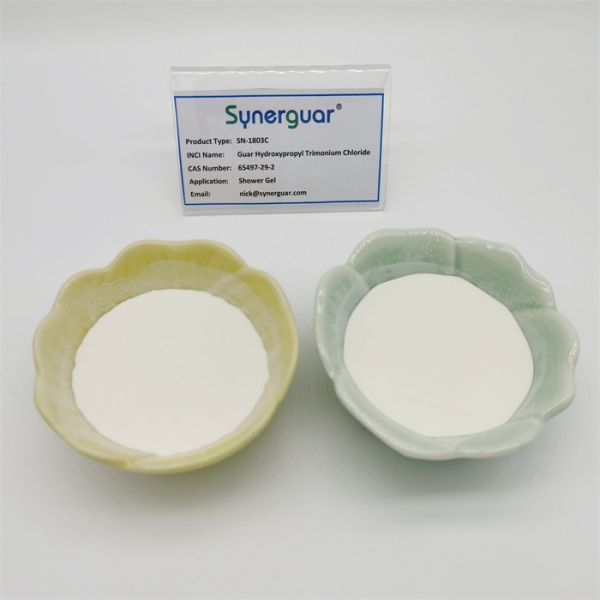 Superior High Transparency Guar Gum Uses For Skin Shower Gel As Thickener