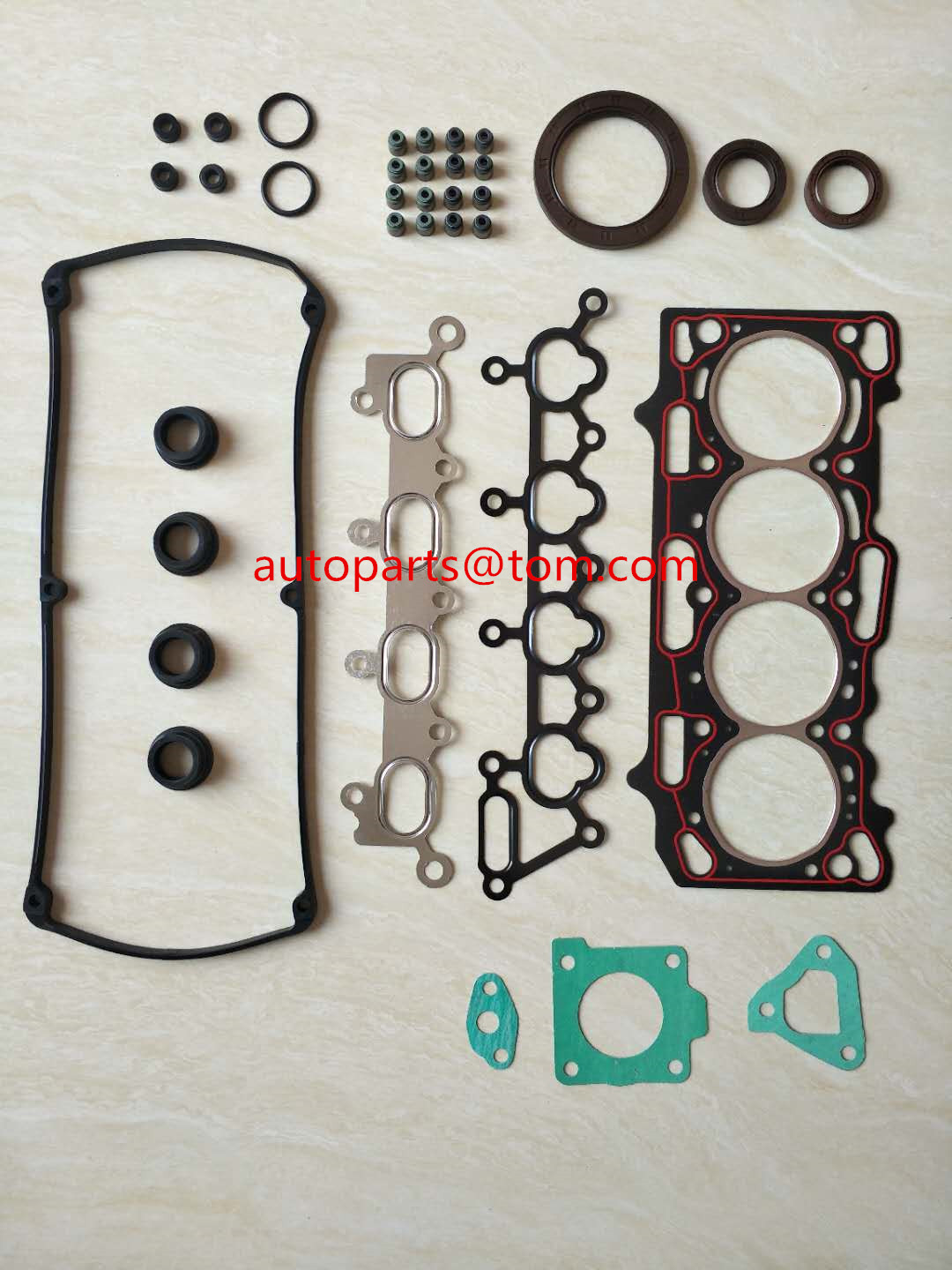 Top quality metal Engine Full Gasket Set for FULL GASKET SET FOR zhonghua 4G63
